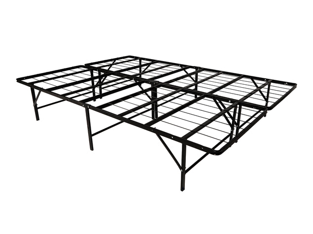 ALL-IN-ONE Metal Bed Platform (No Boxspring Needed) Mattress sits right on top!★Most Popular Choice★